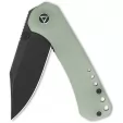 QSP Knife Kestrel Linerlock Jade G10 QS145B2