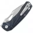 QSP Knife Hornbill Linerlock Blue CF QS146B1