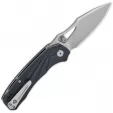 QSP Knife Hornbill Linerlock Blue CF QS146B1