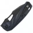QSP Knife Hornbill Linerlock Blue CF QS146B2