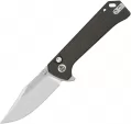 QSP Knife Grebe Button Lock Brown - QS147A1