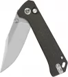 QSP Knife Grebe Button Lock Brown QS147A1