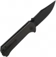 QSP Knife Grebe Button Lock Brown QS147A2