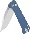 QSP Knife Grebe Button Lock Blue QS147B1