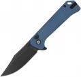 QSP Knife Grebe Button Lock Blue - QS147B2