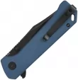 QSP Knife Grebe Button Lock Blue QS147B2