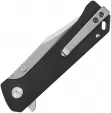 QSP Knife Grebe Button Lock Black G10 QS147C1
