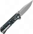 QSP Knife Grebe Button Lock BWB CF QS147H1