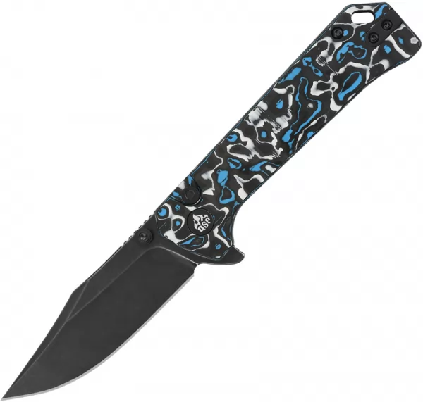 QSP Knife Grebe Button Lock BWB CF QS147H2