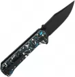 QSP Knife Grebe Button Lock BWB CF QS147H2