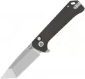 QSP Knife Grebe T Button Lock Brown - QS148A1