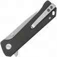QSP Knife Grebe T Button Lock Brown QS148A1