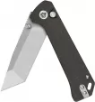 QSP Knife Grebe T Button Lock Brown QS148A1