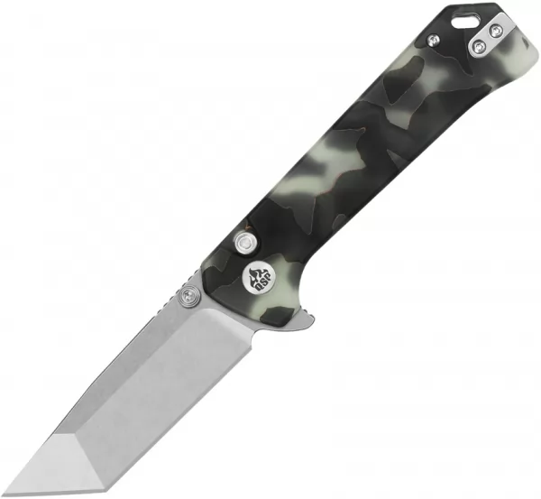QSP Knife Grebe T Button Lock Glow QS148E1
