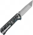 QSP Knife Grebe T Button Lock BWB CF QS148H1