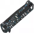 QSP Knife Grebe T Button Lock BWB CF QS148H2