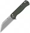 QSP Knife Swordfish Button Lock Green - QS149B1