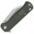 QSP Knife Swordfish Button Lock Green QS149B1