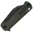 QSP Knife Swordfish Button Lock Green QS149B2