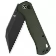 QSP Knife Swordfish Button Lock Green QS149B2