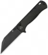 QSP Knife Swordfish Button Lock Brown - QS149C2
