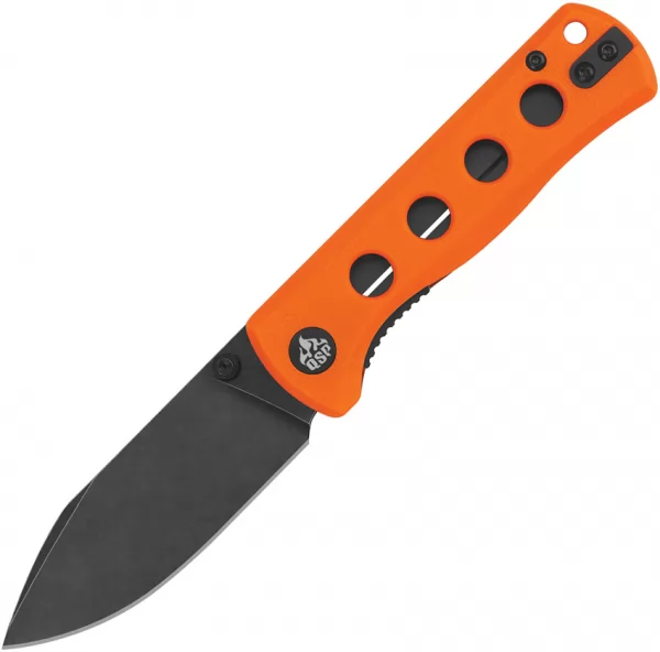 QSP Knife Canary Linerlock Orange G10 QS150B2