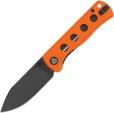 QSP Knife Canary Linerlock Orange G10 - QS150B2