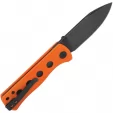 QSP Knife Canary Linerlock Orange G10 QS150B2