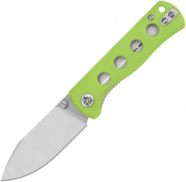 QSP Knife Canary Linerlock Neon G10 QS150C1