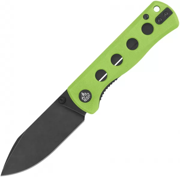 QSP Knife Canary Linerlock Neon G10 QS150C2