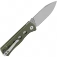 QSP Knife Canary Linerlock Olive G10 QS150F1