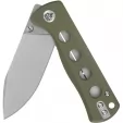 QSP Knife Canary Linerlock Olive G10 QS150F1