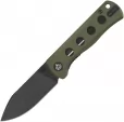 QSP Knife Canary Linerlock Olive G10 - QS150F2