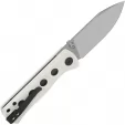 QSP Knife Canary Linerlock White G10 QS150G1