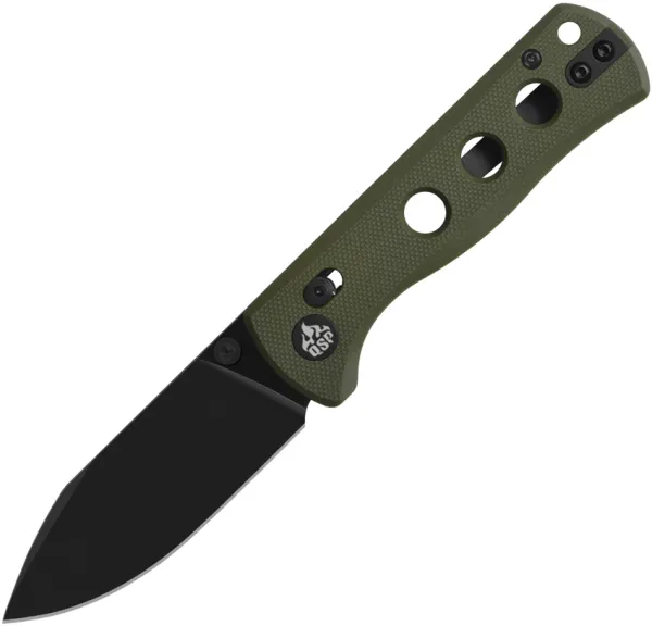 QSP Knife Canary Glyde Lock OD-Blk QS150GLB2