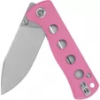QSP Knife Canary Linerlock Pink G10 QS150H1