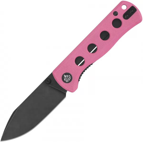 QSP Knife Canary Linerlock Pink G10 QS150H2