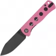 QSP Knife Canary Linerlock Pink G10 - QS150H2
