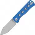 QSP Knife Canary Linerlock Blue G10 - QS150I1