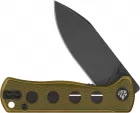 QSP Knife Canary Linerlock Black Ultem QS150J2
