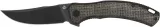 QSP Knife Walrus Linerlock Burlap Blk - QS151B2