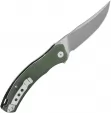 QSP Knife Walrus Linerlock Green QS151C1
