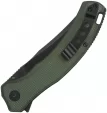 QSP Knife Walrus Linerlock Black Green QS151C2