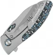 QSP Knife Capybara Framelock Ti CF QS152A2