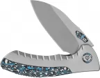 QSP Knife Capybara Framelock Ti CF QS152A2