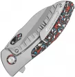 QSP Knife Capybara Framelock Ti CF QS152B2
