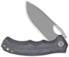 QSP Knife Gorilla Linerlock Black Mic QS153A1