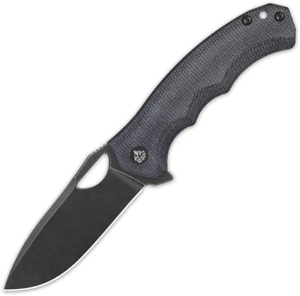 QSP Knife Gorilla Linerlock Black Mic QS153A2