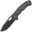QSP Knife Gorilla Linerlock Black Mic - QS153A2