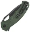QSP Knife Gorilla Linerlock Green Mic QS153C2